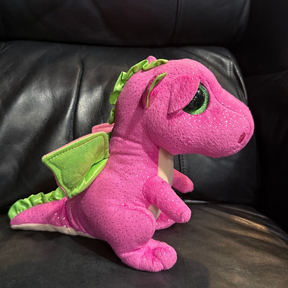 Ty Beanie Boos Darla the Pink Dragon